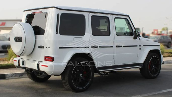 New Mercedes-Benz G-Class AMG 63 AMG II (W463), 4.0 l, 2024 in Dubai by Falcons GT Motors FZCO, White color. Other | AUTO.AE