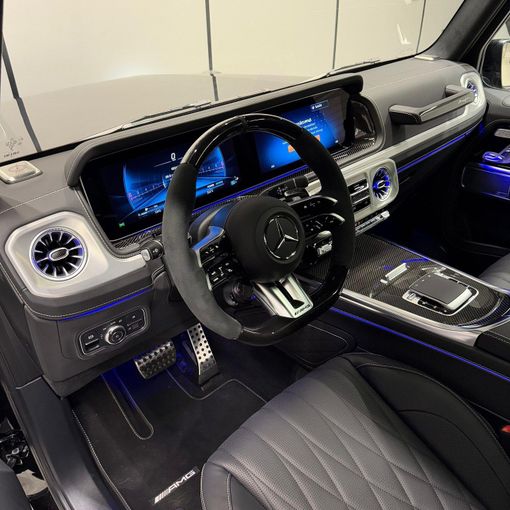 Новый Mercedes-Benz G-Class AMG 63 AMG II (W465) Рестайлинг, 4.0 л, 2025 в Дубае от AAA Motors Черный цвет. Европейская | AUTO.AE