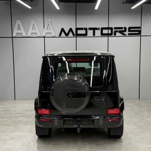 Новый Mercedes-Benz G-Class AMG 63 AMG II (W465) Рестайлинг, 4.0 л, 2025 в Дубае от AAA Motors Черный цвет. GCC | AUTO.AE