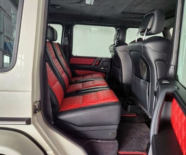 Used Mercedes-Benz G-Class AMG 63 AMG I (W463) Facelift 2, 5.5 l, 2013 in Dubai by Gulf Motors, White color. GCC Specs | AUTO.AE
