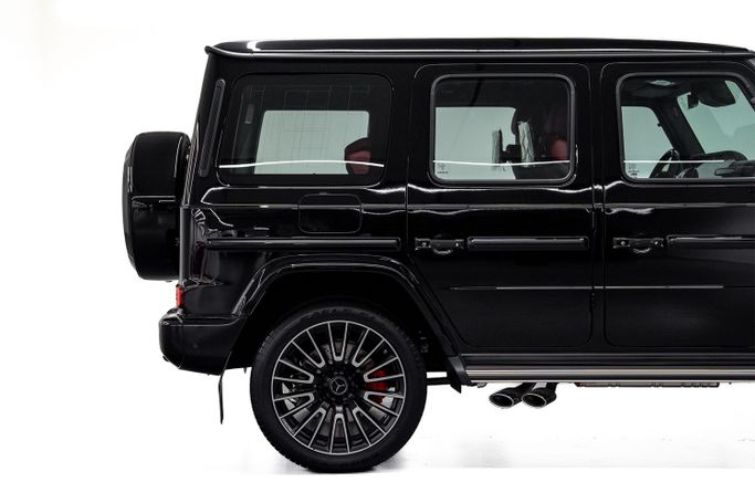 New Mercedes-Benz G-Class AMG 63 AMG II (W465) Facelift, 4.0 l, 2025 in Dubai by PUPIL OF FATE MOTORS, Black color. GCC Specs | AUTO.AE