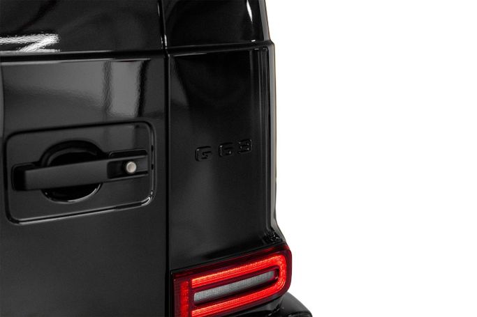 New Mercedes-Benz G-Class AMG 63 AMG II (W465) Facelift, 4.0 l, 2025 in Dubai by PUPIL OF FATE MOTORS, Black color. GCC Specs | AUTO.AE