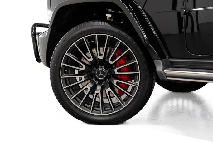 New Mercedes-Benz G-Class AMG 63 AMG II (W465) Facelift, 4.0 l, 2025 in Dubai by PUPIL OF FATE MOTORS, Black color. GCC Specs | AUTO.AE