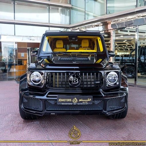Подержанный Mercedes-Benz G-Class AMG Brabus 800 II (W463), 4.0 л, 2022 в Дубае от Q Motors Черный цвет. Европейская | AUTO.AE