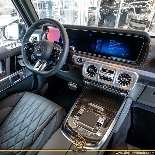 New Mercedes-Benz G-Class AMG 63 AMG II (W465) Facelift, 4.0 l, 2025 in Dubai by Q Motors, White color.  | AUTO.AE