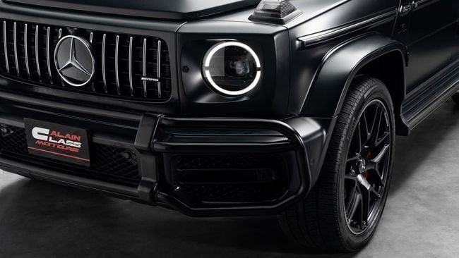 Used Mercedes-Benz G-Class AMG 63 AMG II (W463), 4.0 l, 2021 in Dubai by Al Ain Class Motors, Black color. Japanese Specs | AUTO.AE