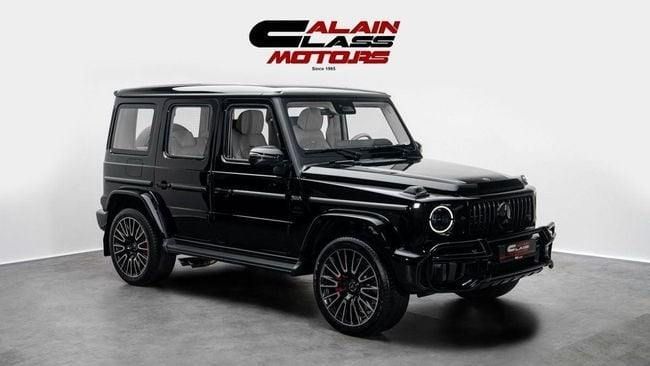 Новый Mercedes-Benz G-Class AMG 63 AMG II (W465) Рестайлинг, 4.0 л, 2025 в Дубае от Al Ain Class Motors Черный цвет. GCC | AUTO.AE