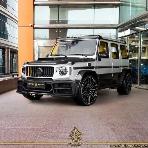 Подержанный Mercedes-Benz G-Class AMG 63 AMG II (W463), 4.0 л, 2023 в Дубае от Q Motors Серебристый цвет. Европейская | AUTO.AE