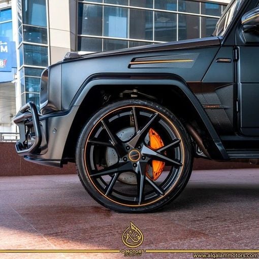 Used Mercedes-Benz G-Class AMG P820 Mansory II (W463), 4 l, 2021 in Dubai by Q Motors, Grey color. European Specs | AUTO.AE