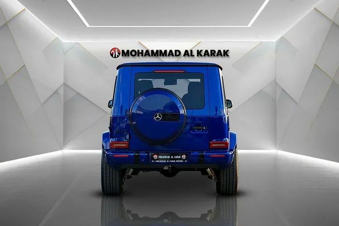 مستعملة Mercedes-Benz G-Class 500 III (W463), 4.0 l, 2022 في في دبي من Mohammad Alkarak Motors، اللون أزرق. المواصفات الأوروبية | AUTO.AE