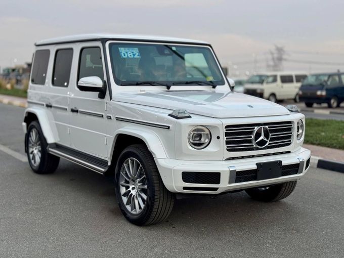 Новый Mercedes-Benz G-Class 400 III (W463), 2.9 л, 2024 в Дубае от Saeed Auto Белый цвет. Японская | AUTO.AE
