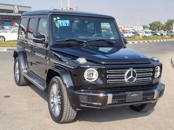 Подержанный Mercedes-Benz G-Class 550 III (W463), 4.0 л, 2020 в Дубае от Saeed Auto Черный цвет. Японская | AUTO.AE