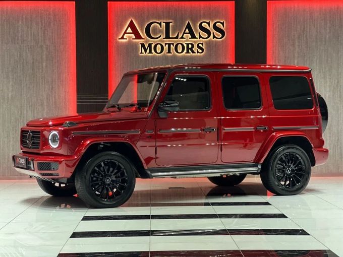 Новый Mercedes-Benz G-Class 500 III (W463), 4.0 л, 2023 в Дубае от A Class Motors Красный цвет.  | AUTO.AE