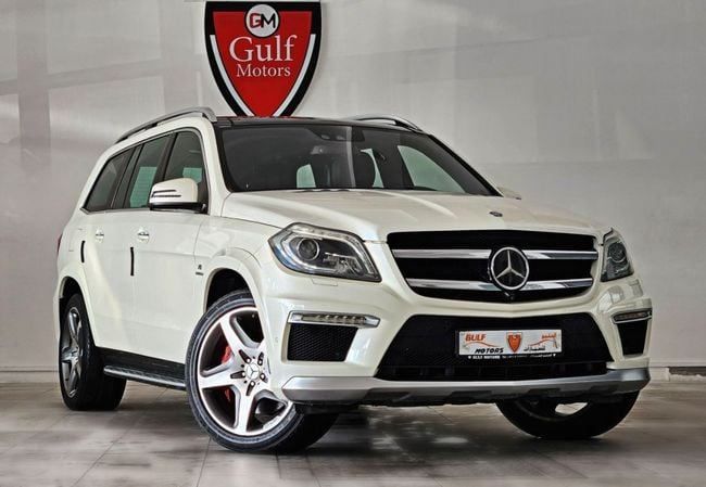 Подержанный Mercedes-Benz GL-Class AMG 63 AMG, 5.5 л, 2013 в Дубае от Gulf Motors Белый цвет. GCC | AUTO.AE