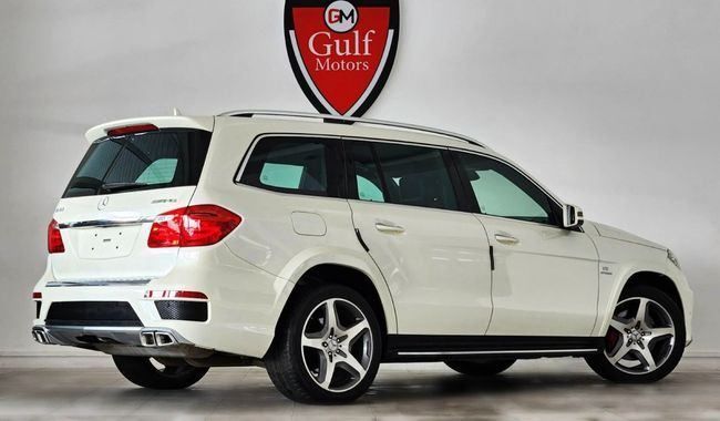 Подержанный Mercedes-Benz GL-Class AMG 63 AMG, 5.5 л, 2013 в Дубае от Gulf Motors Белый цвет. GCC | AUTO.AE