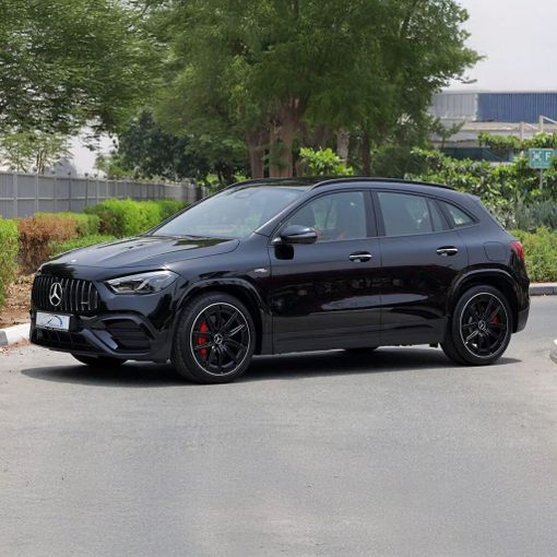 Новый Mercedes-Benz GLA AMG 35 AMG II (H247) Рестайлинг, 2.0 л, 2025 в Дубае от Auto Max Group Черный цвет. GCC | AUTO.AE