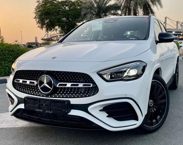Новый Mercedes-Benz GLA 200 II (H247) Рестайлинг, 1.3 л, 2025 в Дубае от Auto Gallery DXB Белый цвет. GCC | AUTO.AE
