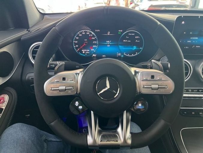 New Mercedes-Benz GLC AMG 63 AMG I (X253) Facelift, 4.0 l, 2020 in Dubai by Quatro Motors, White color.  | AUTO.AE