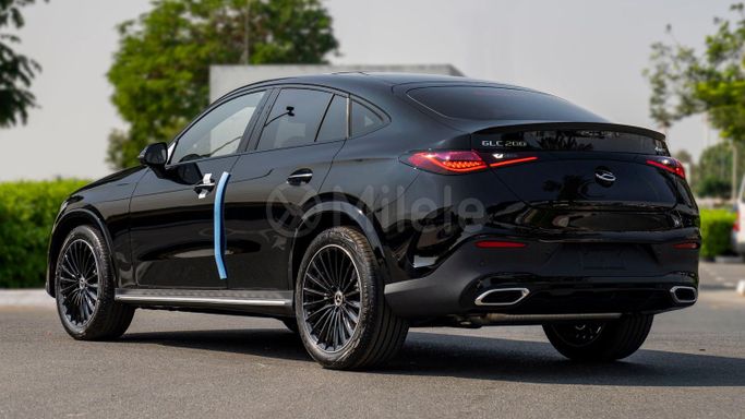 New Mercedes-Benz GLC Coupe 200 II (C254), 2.0 l, 2025 in Dubai by Milele, Black color. Other | AUTO.AE