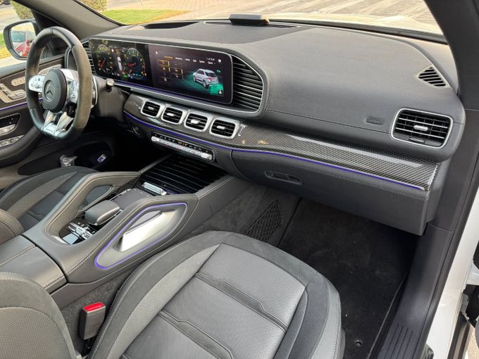 Used Mercedes-Benz GLE AMG 53 AMG II (V167), 3.0 l, 2021 in Dubai by Saeed Auto, White color. Japanese Specs | AUTO.AE