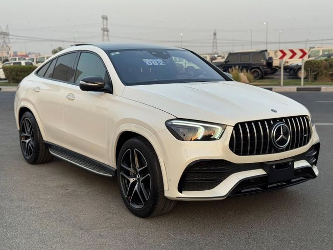 Used Mercedes-Benz GLE AMG 53 AMG II (V167), 3.0 l, 2020 in Dubai by Saeed Auto, White color. Japanese Specs | AUTO.AE