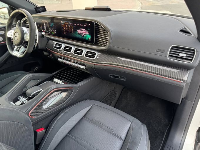 Used Mercedes-Benz GLE AMG 53 AMG II (V167), 3.0 l, 2020 in Dubai by Saeed Auto, White color. Japanese Specs | AUTO.AE