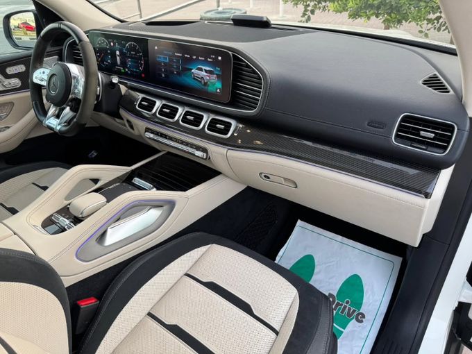 Подержанный Mercedes-Benz GLE AMG 53 AMG II (V167), 3.0 л, 2020 в Дубае от Saeed Auto Белый цвет. Японская | AUTO.AE