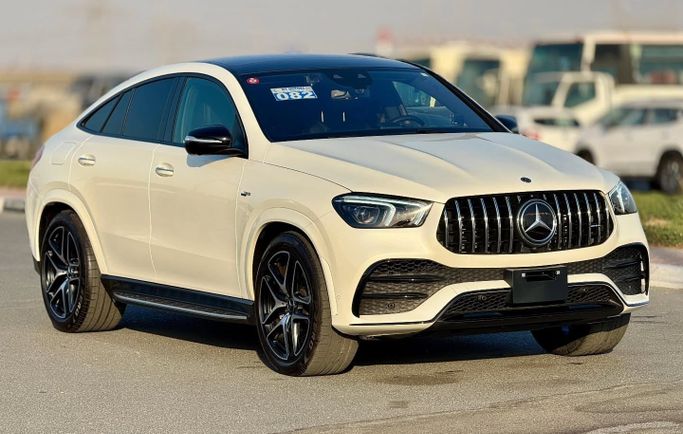 Used Mercedes-Benz GLE AMG 53 AMG II (V167), 3.0 l, 2021 in Dubai by Saeed Auto, White color. Japanese Specs | AUTO.AE