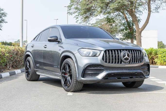 New Mercedes-Benz GLE Coupe AMG 53 AMG II (C167), 3.0 l, 2021 in Dubai by Laith Alobaidi Motors, Grey color. European Specs | AUTO.AE