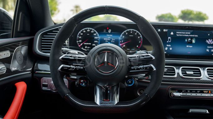 New Mercedes-Benz GLE Coupe AMG 53 AMG II (C167) Facelift, 3.0 l, 2025 in Dubai by Milele, Grey color. Other | AUTO.AE
