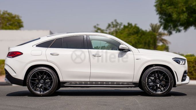 New Mercedes-Benz GLE Coupe AMG 53 AMG II (C167), 3.0 l, 2023 in Dubai by Milele, White color. Other | AUTO.AE