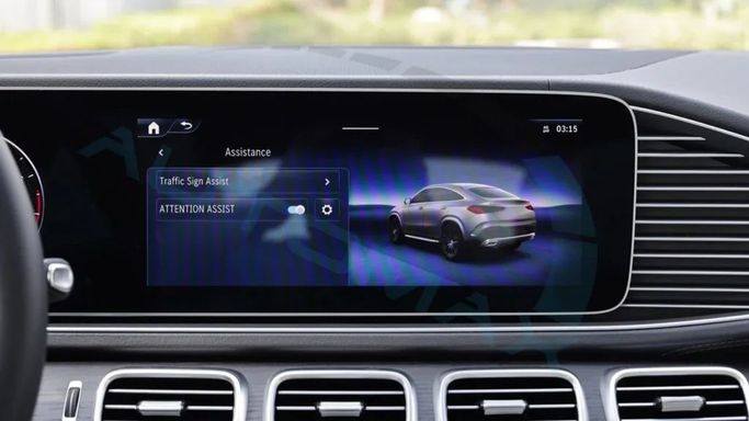 New Mercedes-Benz GLE Coupe 450 II (C167) Facelift, 3.0 l, 2025 in Dubai by Auto Max Group, White color. GCC Specs | AUTO.AE
