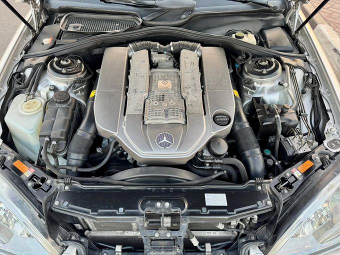 Used Mercedes-Benz S-Class AMG 55 AMG I (W220) Facelift, 5.4 l, 2003 in Dubai by Saeed Auto, Grey color. Japanese Specs | AUTO.AE