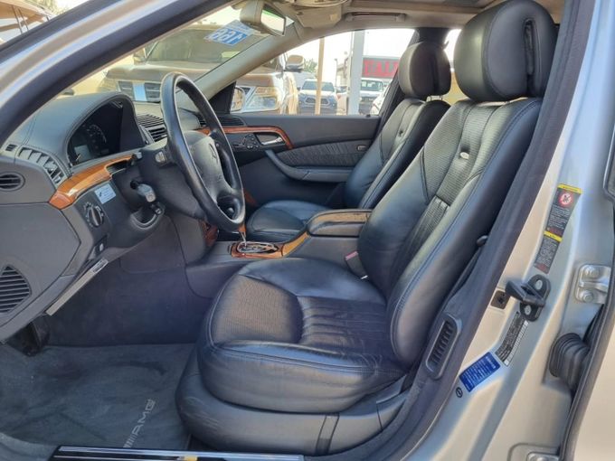 Подержанный Mercedes-Benz S-Class AMG 55 AMG I (W220) Рестайлинг, 5.4 л, 2003 в Дубае от Saeed Auto Серый цвет. Японская | AUTO.AE