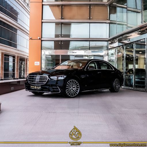Used Mercedes-Benz S-Class 400 Long VII (W223), 2.5 l, 2024 in Dubai by Q Motors, Black color. GCC Specs | AUTO.AE
