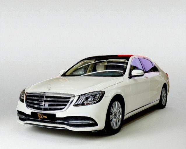 Подержанный Mercedes-Benz S-Class 560 VI (W222, C217) Рестайлинг, 4.0 л, 2018 в Дубае от 777 CARS Белый цвет. Европейская | AUTO.AE