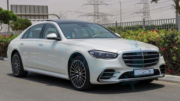 New Mercedes-Benz S-Class 450 Long 4MATIC VII (W223), 3.0 l, 2023 in Dubai by Auto Max Group, Black color. European Specs | AUTO.AE