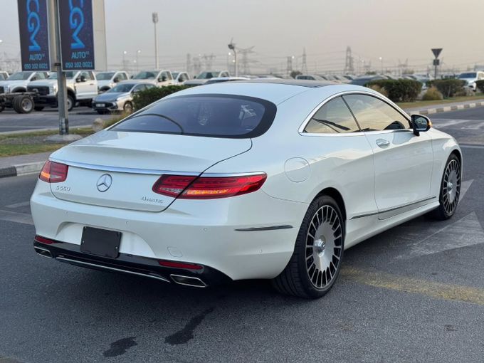 Подержанный Mercedes-Benz S-Class 450 4MATIC VI (W222, C217) Рестайлинг, 3.0 л, 2017 в Дубае от Saeed Auto Белый цвет. Японская | AUTO.AE