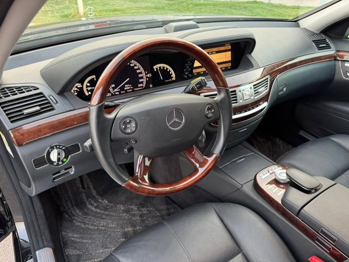 Used Mercedes-Benz S-Class 350 V (W221), 3.5 l, 2008 in Dubai by Saeed Auto, Black color. Japanese Specs | AUTO.AE