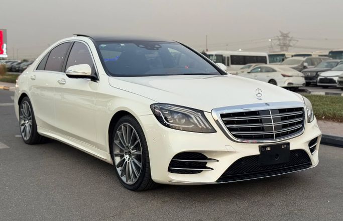 Used Mercedes-Benz S-Class 450 4MATIC VII (W223), 3.0 l, 2020 in Dubai by Saeed Auto, White color. Japanese Specs | AUTO.AE