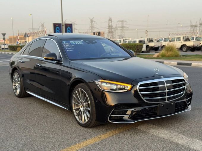 Подержанный Mercedes-Benz S-Class 400 d 4MATIC VII (W223), 2.9 л, 2022 в Дубае от Saeed Auto Черный цвет. Японская | AUTO.AE