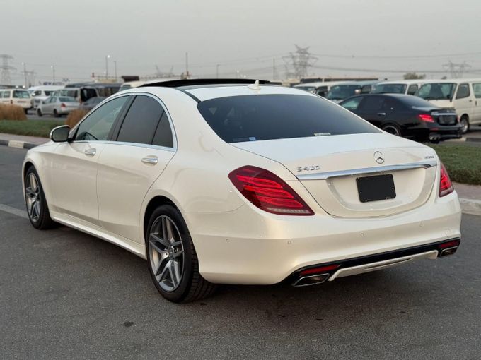 Подержанный Mercedes-Benz S-Class 400 VI (W222, C217), 3.5 л, 2015 в Дубае от Saeed Auto Белый цвет. Японская | AUTO.AE