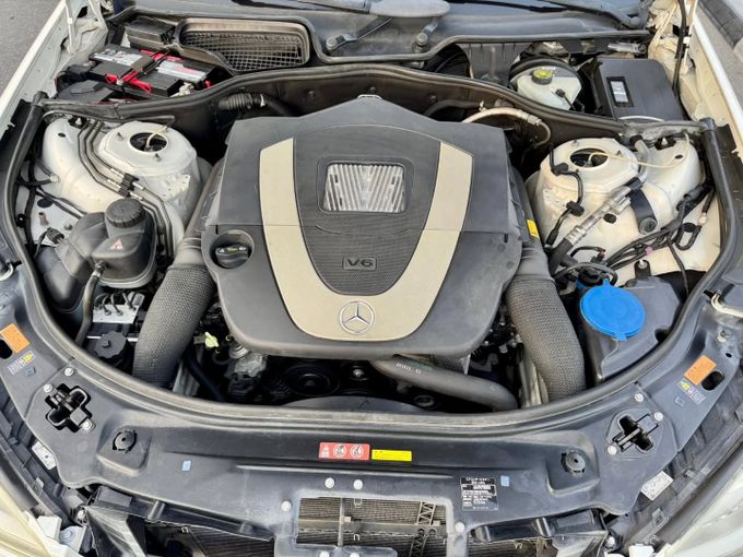 Used Mercedes-Benz S-Class 350 V (W221) Facelift, 3.5 l, 2010 in Dubai by Saeed Auto, White color. Japanese Specs | AUTO.AE