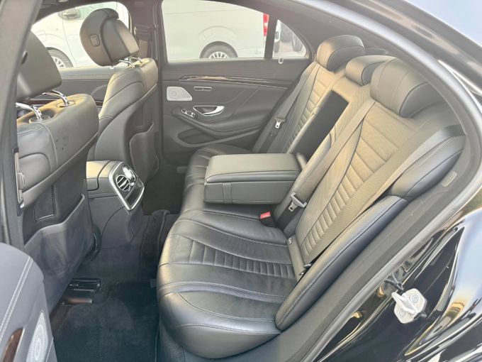 Used Mercedes-Benz S-Class 450 VI (W222, C217) Facelift, 3.0 l, 2018 in Dubai by Saeed Auto, Black color. Japanese Specs | AUTO.AE