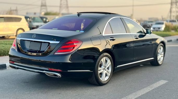 Used Mercedes-Benz S-Class 450 VI (W222, C217) Facelift, 3.0 l, 2018 in Dubai by Saeed Auto, Black color. Japanese Specs | AUTO.AE