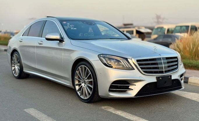 Used Mercedes-Benz S-Class 450 VI (W222, C217) Facelift, 3.0 l, 2020 in Dubai by Saeed Auto, Silver color. Japanese Specs | AUTO.AE