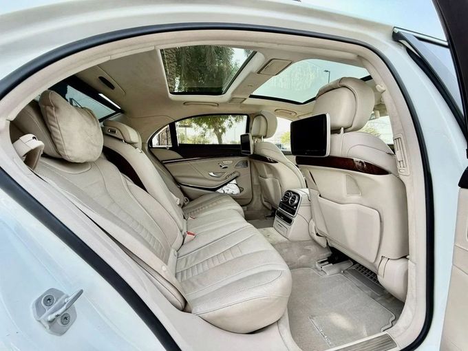 Подержанный Mercedes-Benz S-Class 500 VI (W222, C217), 4.7 л, 2017 в Дубае от Ideal Cars LLC Белый цвет. GCC | AUTO.AE