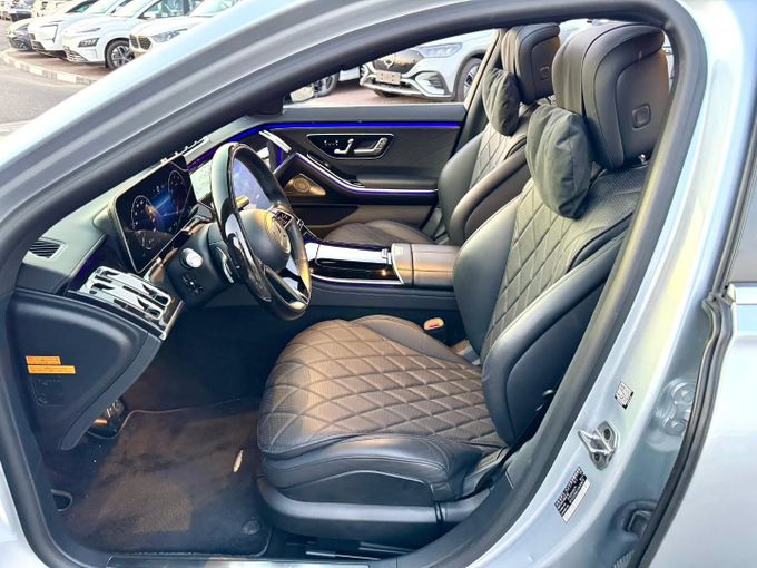 Used Mercedes-Benz S-Class 500 4MATIC VII (W223), 3.0 l, 2021 in Dubai by Saeed Auto, Grey color. Japanese Specs | AUTO.AE