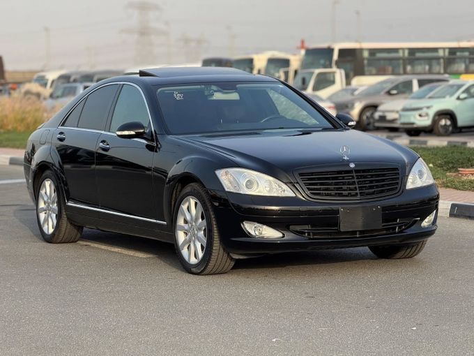 Used Mercedes-Benz S-Class 350 V (W221), 3.5 l, 2007 in Dubai by Saeed Auto, Black color. Japanese Specs | AUTO.AE
