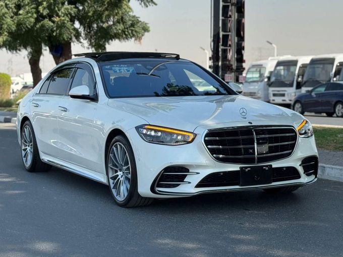 Подержанный Mercedes-Benz S-Class 580 4MATIC VII (W223), 0.0 л, 2022 в Дубае от Saeed Auto Белый цвет. Японская | AUTO.AE